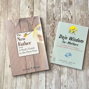 Parenting Book Bundle! The New Father & Dojo Wisdom for Mothers Brott Lawler EUC